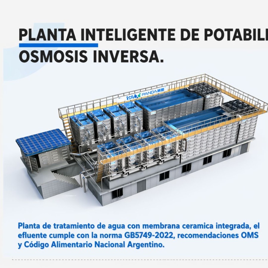 Planta modular de purificación por Ósmosis Inversa